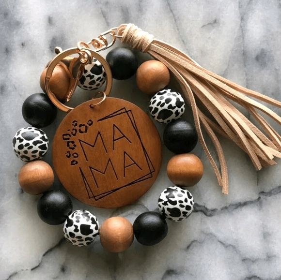 Accessories - Mama Beaded Keychain